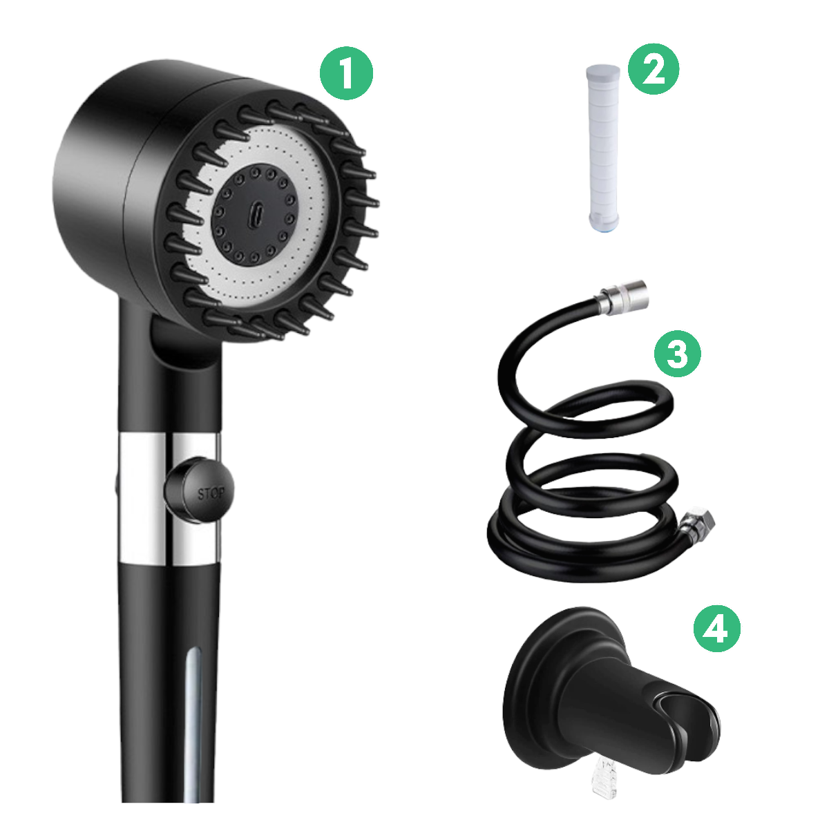 Ultimate Head Massage Shower Head