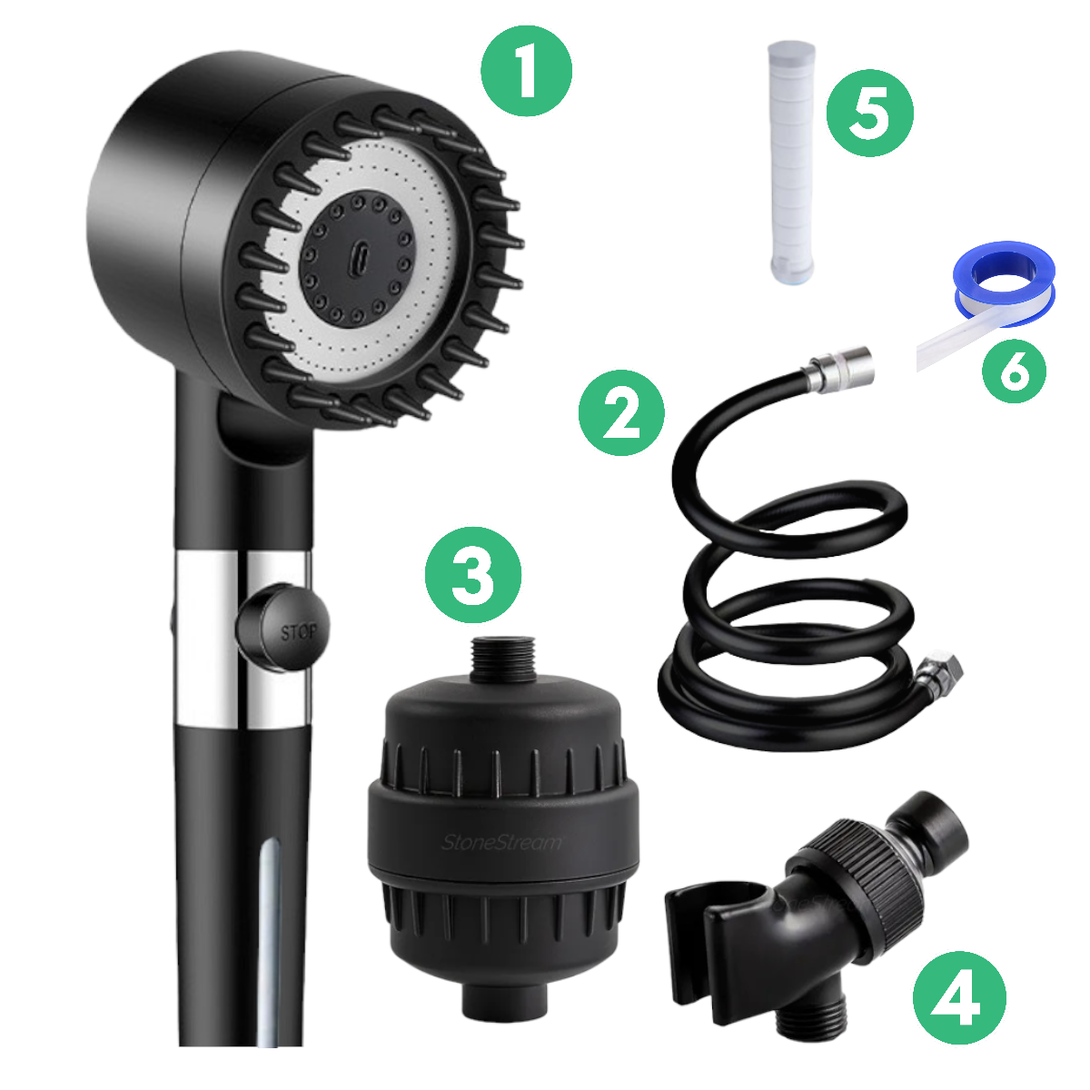 Ultimate Head Massage Shower Head