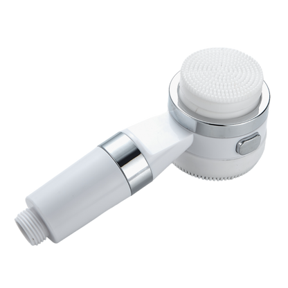 Eco-friendly cotton showerhead, back view