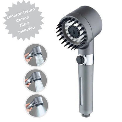 Modern Chrome Shower Head with Cotton Filter